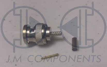 CONECTOR MACHO BNC RG58 IRIZAR